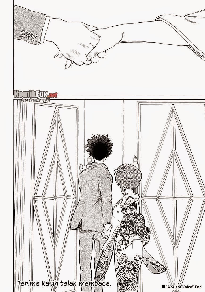 Koe no Katachi Chapter 62 (Tamat)